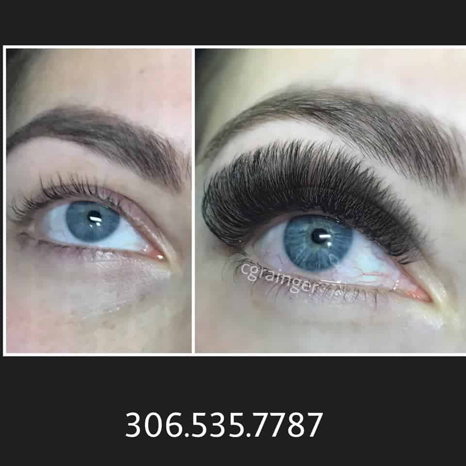 volume eyelash extensions done by cindy graingger